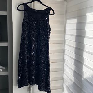 Eileen fisher sequin dress
